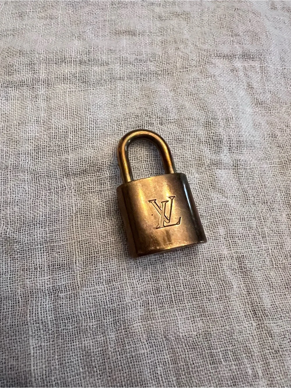 Louis Vuitton Padlock Lock and Keys w/ Dustbag #301